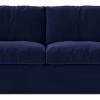 Swoon Seattle Velvet 4 Seater Sofa - Ink Blue -Sofa Discount Store 2013428 R Z001A