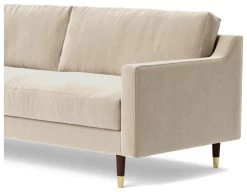 Swoon Rieti Velvet 3 Seater Sofa - Taupe 14 Swoon Rieti Velvet 3 Seater Sofa - Taupe -Sofa Discount Store 2016384 R Z004A