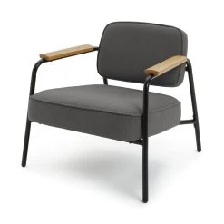 Habitat Jesper Fabric Accent Chair - Grey -Sofa Discount Store 2016504 R Z002A