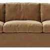 Swoon Seattle Velvet 3 Seater Sofa - Biscuit 1 Swoon Seattle Velvet 3 Seater Sofa - Biscuit -Sofa Discount Store 2017187 R Z001A