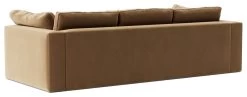 Swoon Seattle Velvet 3 Seater Sofa - Biscuit -Sofa Discount Store 2017187 R Z005A