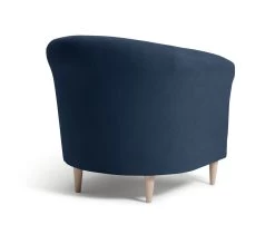 Habitat Fabric Tub Chair - Navy -Sofa Discount Store 2018708 R Z003A