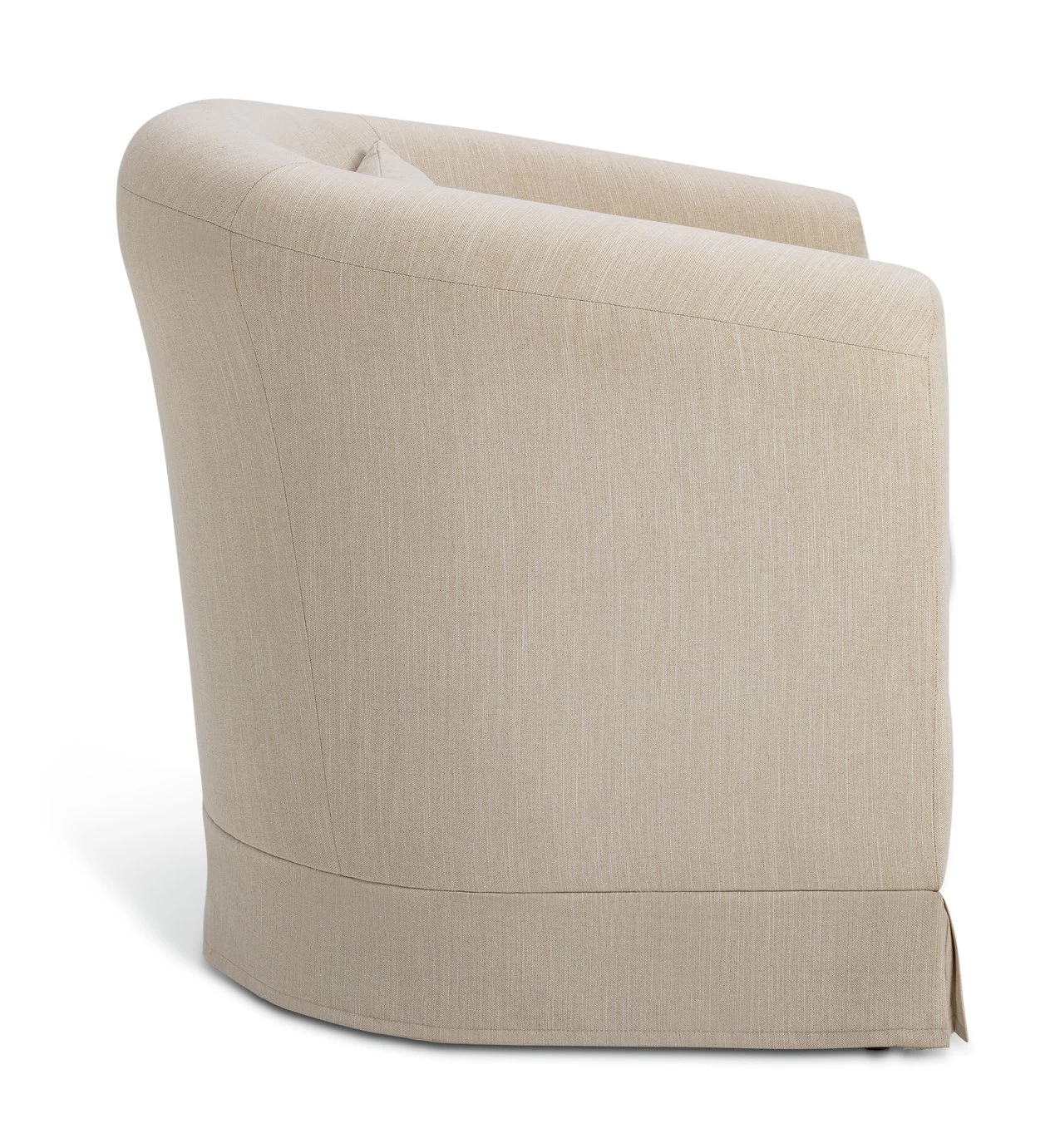 Habitat Larissa Fabric Tub Chair - Natural 9 Habitat Larissa Fabric Tub Chair - Natural - Image 7