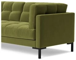 Swoon Landau Velvet 2 Seater Sofa - Fern Green -Sofa Discount Store 2022732 R Z004A