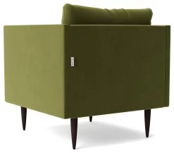Swoon Luna Velvet Armchair - Fern Green -Sofa Discount Store 2023092 R Z004A