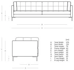 Swoon Landau Velvet 4 Seater Sofa - Taupe 12 Swoon Landau Velvet 4 Seater Sofa - Taupe -Sofa Discount Store 2023205 R E001
