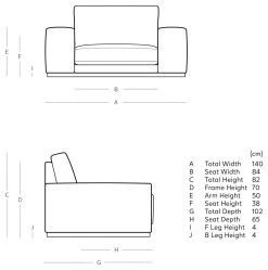 Swoon Denver Velvet Cuddle Chair - Granite Grey 12 Swoon Denver Velvet Cuddle Chair - Granite Grey -Sofa Discount Store 2024118 R E001