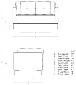 Swoon Landau Velvet Cuddle Chair - Fern Green 12 Swoon Landau Velvet Cuddle Chair - Fern Green -Sofa Discount Store 2024558 R E001