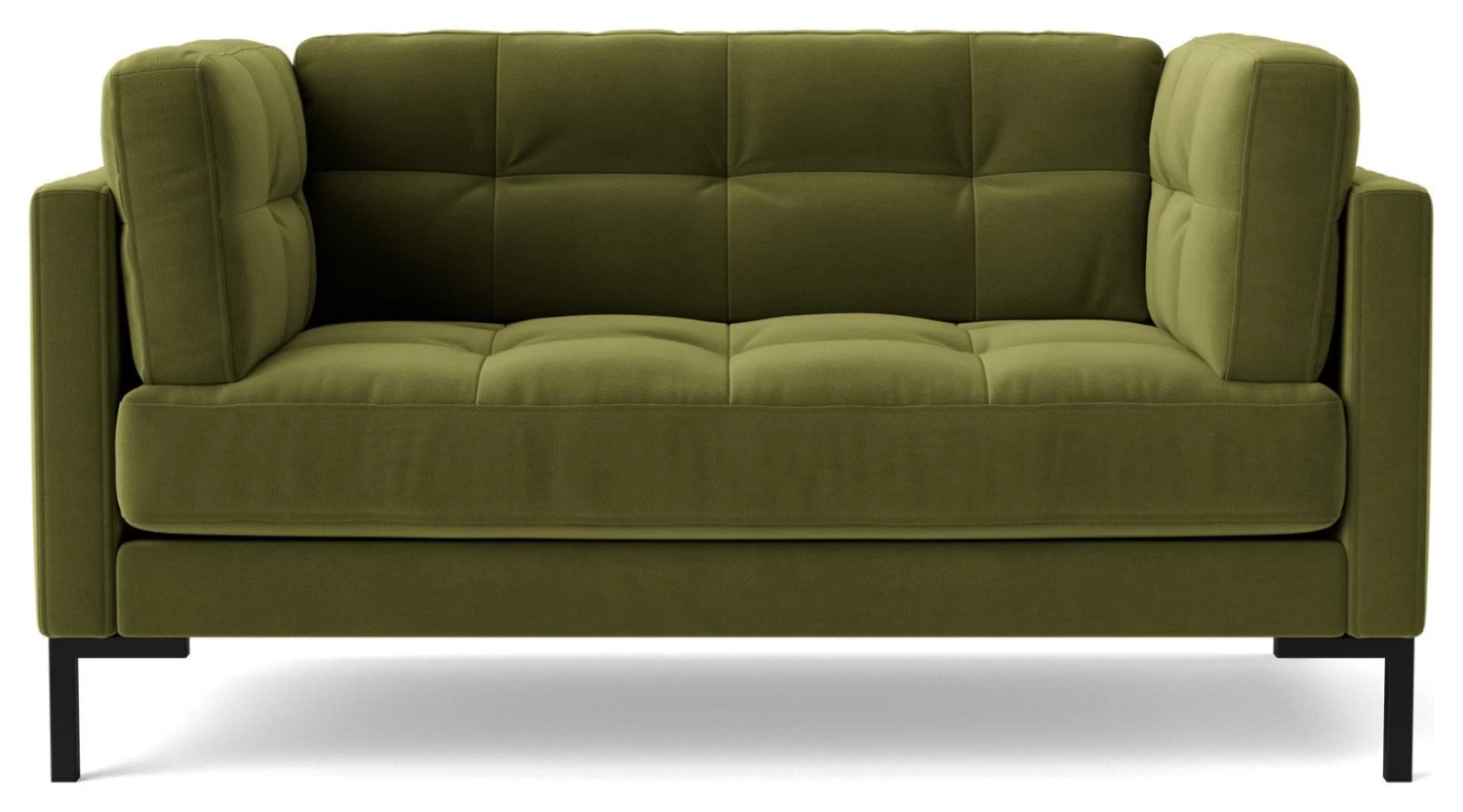 Swoon Landau Velvet Cuddle Chair - Fern Green 3 Swoon Landau Velvet Cuddle Chair - Fern Green