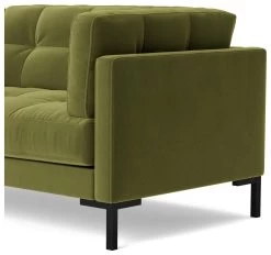Swoon Landau Velvet Cuddle Chair - Fern Green 15 Swoon Landau Velvet Cuddle Chair - Fern Green -Sofa Discount Store 2024558 R Z005A