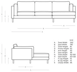 Swoon Munich Velvet Right Hand Corner Sofa - Burnt Orange -Sofa Discount Store 2025650 R E001