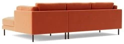 Swoon Munich Velvet Right Hand Corner Sofa - Burnt Orange -Sofa Discount Store 2025650 R Z005A
