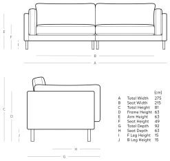Swoon Munich Velvet 4 Seater Sofa- Kingfisher Blue 12 Swoon Munich Velvet 4 Seater Sofa- Kingfisher Blue -Sofa Discount Store 2026051 R E001