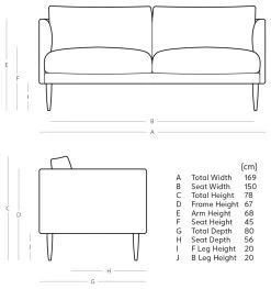Swoon Luna Velvet 2 Seater Sofa - Fern Green 12 Swoon Luna Velvet 2 Seater Sofa - Fern Green -Sofa Discount Store 2028293 R E001