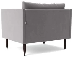 Swoon Luna Velvet Cuddle Chair - Silver Grey 14 Swoon Luna Velvet Cuddle Chair - Silver Grey -Sofa Discount Store 2028372 R Z004A