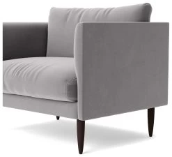 Swoon Luna Velvet Cuddle Chair - Silver Grey 15 Swoon Luna Velvet Cuddle Chair - Silver Grey -Sofa Discount Store 2028372 R Z005A
