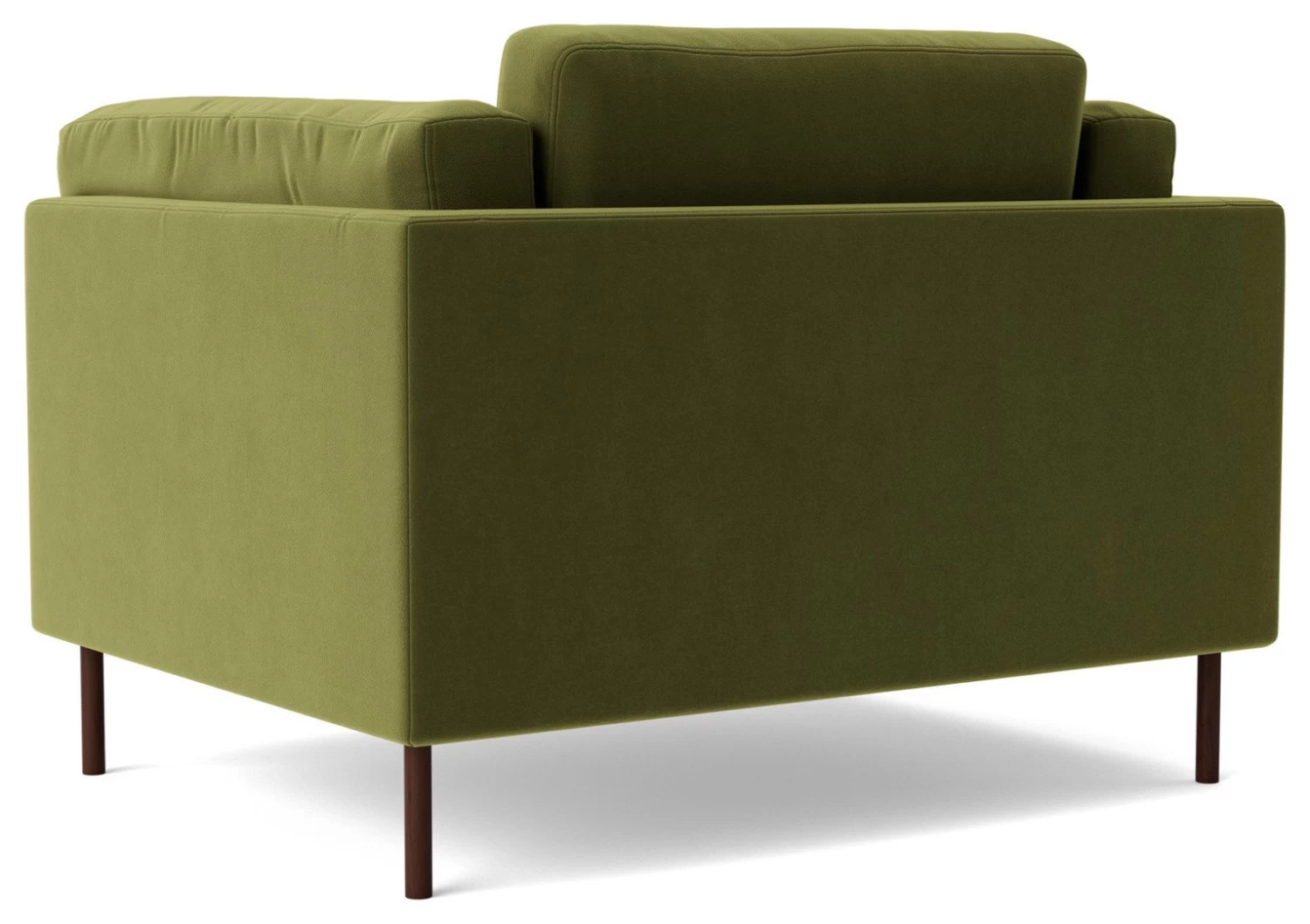 Swoon Munich Velvet Armchair - Fern Green 9 Swoon Munich Velvet Armchair - Fern Green - Image 7
