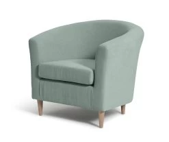 Habitat Fabric Tub Chair - Duck Egg 13 Habitat Fabric Tub Chair - Duck Egg -Sofa Discount Store 2066671 R Z002A