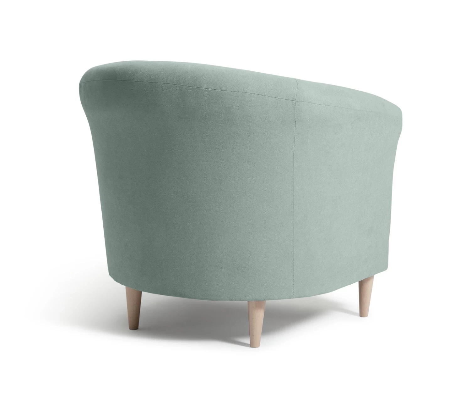 Habitat Fabric Tub Chair - Duck Egg 7 Habitat Fabric Tub Chair - Duck Egg - Image 5