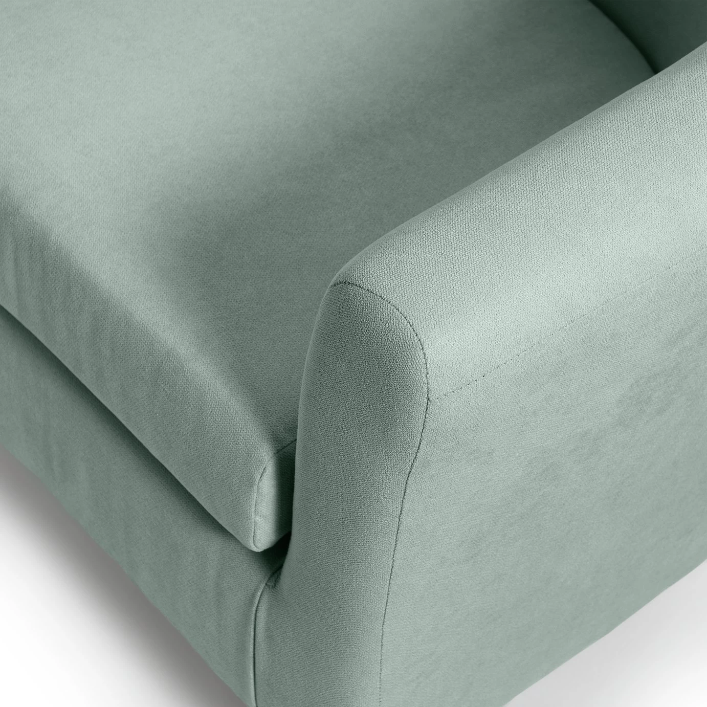 Habitat Fabric Tub Chair - Duck Egg 9 Habitat Fabric Tub Chair - Duck Egg - Image 7