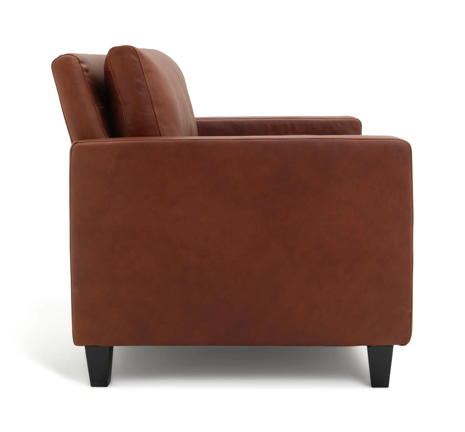 Habitat Chester Leather Cuddle Chair - Tan 9 Habitat Chester Leather Cuddle Chair - Tan - Image 7