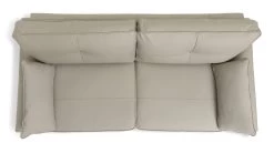 Habitat Isla 3 Seater Leather Sofa - Grey -Sofa Discount Store 2204749 R Z005A