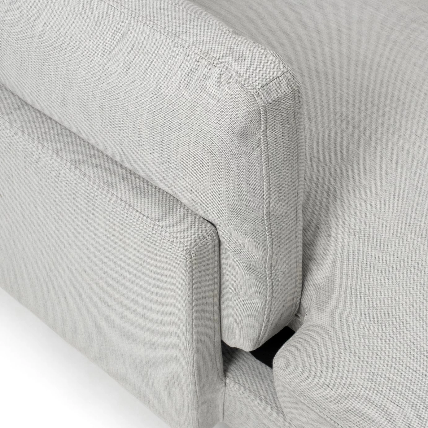 Habitat Salome Fabric Left Hand Corner Chaise Sofa - Grey 10 Habitat Salome Fabric Left Hand Corner Chaise Sofa - Grey - Image 8