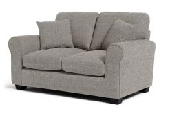 Habitat Lisbon Fabric 2 Seater Sofa - Grey -Sofa Discount Store 2255949 R Z002A