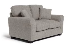 Habitat Lisbon Fabric 2 Seater Sofa - Grey -Sofa Discount Store 2255949 R Z004A