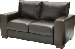 Habitat Eton Leather 2 Seater Sofa - Chocolate -Sofa Discount Store 2263728 R Z003A UC17555292
