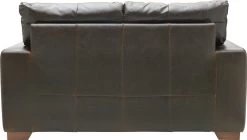 Habitat Eton Leather 2 Seater Sofa - Chocolate -Sofa Discount Store 2263728 R Z005A UC17555294