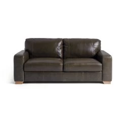 Habitat Eton Leather 3 Seater Sofa - Chocolate 14 Habitat Eton Leather 3 Seater Sofa - Chocolate -Sofa Discount Store 2271813 R Z001A