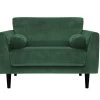 Habitat Jacob Fabric Cuddle Chair - Emerald Green