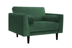 Habitat Jacob Fabric Cuddle Chair - Emerald Green -Sofa Discount Store 2910105 R Z004A