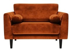 Habitat Jacob Fabric Cuddle Chair - Orange