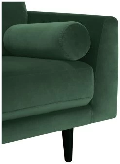 Habitat Jacob Fabric 2 Seater Sofa - Emerald Green -Sofa Discount Store 2910181 R Z007A