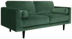 Habitat Jacob Fabric 3 Seater Sofa - Emerald Green -Sofa Discount Store 2910215 R Z004A