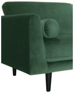Habitat Jacob Fabric 3 Seater Sofa - Emerald Green -Sofa Discount Store 2910215 R Z006A