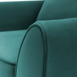 Habitat Iris Fabric Armchair - Teal -Sofa Discount Store 2910576 R Z007A