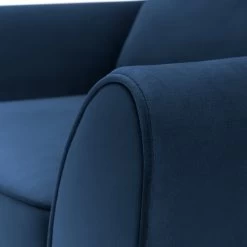 Habitat Iris Fabric Armchair - Navy -Sofa Discount Store 2910631 R Z007A