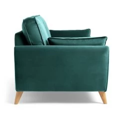 Habitat Iris Fabric 2 Seater Sofa - Teal -Sofa Discount Store 2910655 R Z004A