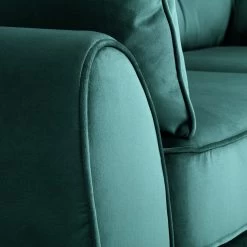 Habitat Iris Fabric 2 Seater Sofa - Teal -Sofa Discount Store 2910655 R Z007A