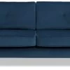Habitat Iris Fabric 3 Seater Sofa - Navy -Sofa Discount Store 2910734 R Z001A