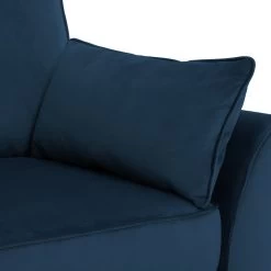 Habitat Iris Fabric 3 Seater Sofa - Navy -Sofa Discount Store 2910734 R Z008A