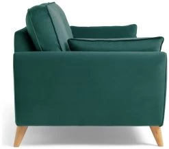 Habitat Iris Fabric 3 Seater Sofa - Teal 16 Habitat Iris Fabric 3 Seater Sofa - Teal -Sofa Discount Store 2910772 R Z004A