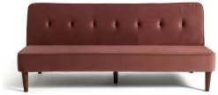 Habitat Odeon 2 Seater Velvet Clic Clac Sofa Bed - Pink