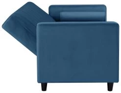 Habitat Preston Clic Clac Velvet Sofa Bed - Navy 30 Habitat Preston Clic Clac Velvet Sofa Bed - Navy -Sofa Discount Store 3249387 R Z007A