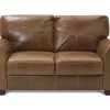 Habitat Salisbury Leather 2 Seater Sofa - Tan -Sofa Discount Store 3314951 R Z001A