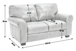 Habitat Salisbury Leather 2 Seater Sofa - Chocolate 12 Habitat Salisbury Leather 2 Seater Sofa - Chocolate -Sofa Discount Store 3336348 R E001