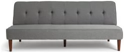 Habitat Odeon 2 Seater Fabric Clic Clac Sofa Bed - Grey